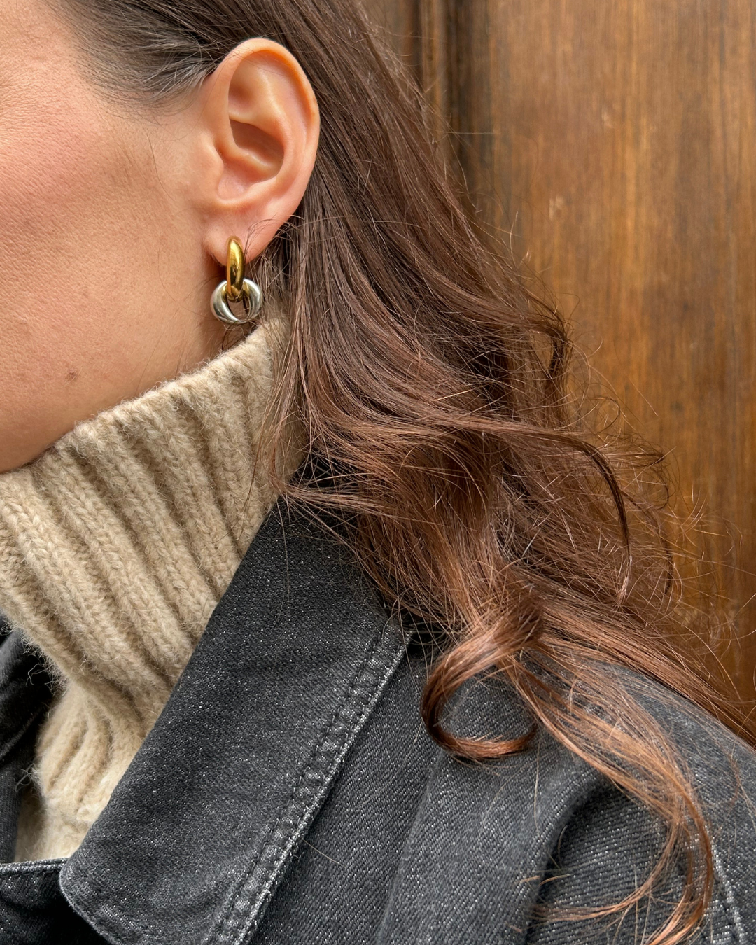 BOUCLES D'OREILLES ORIGINES - DORÉ/ARGENTÉ
