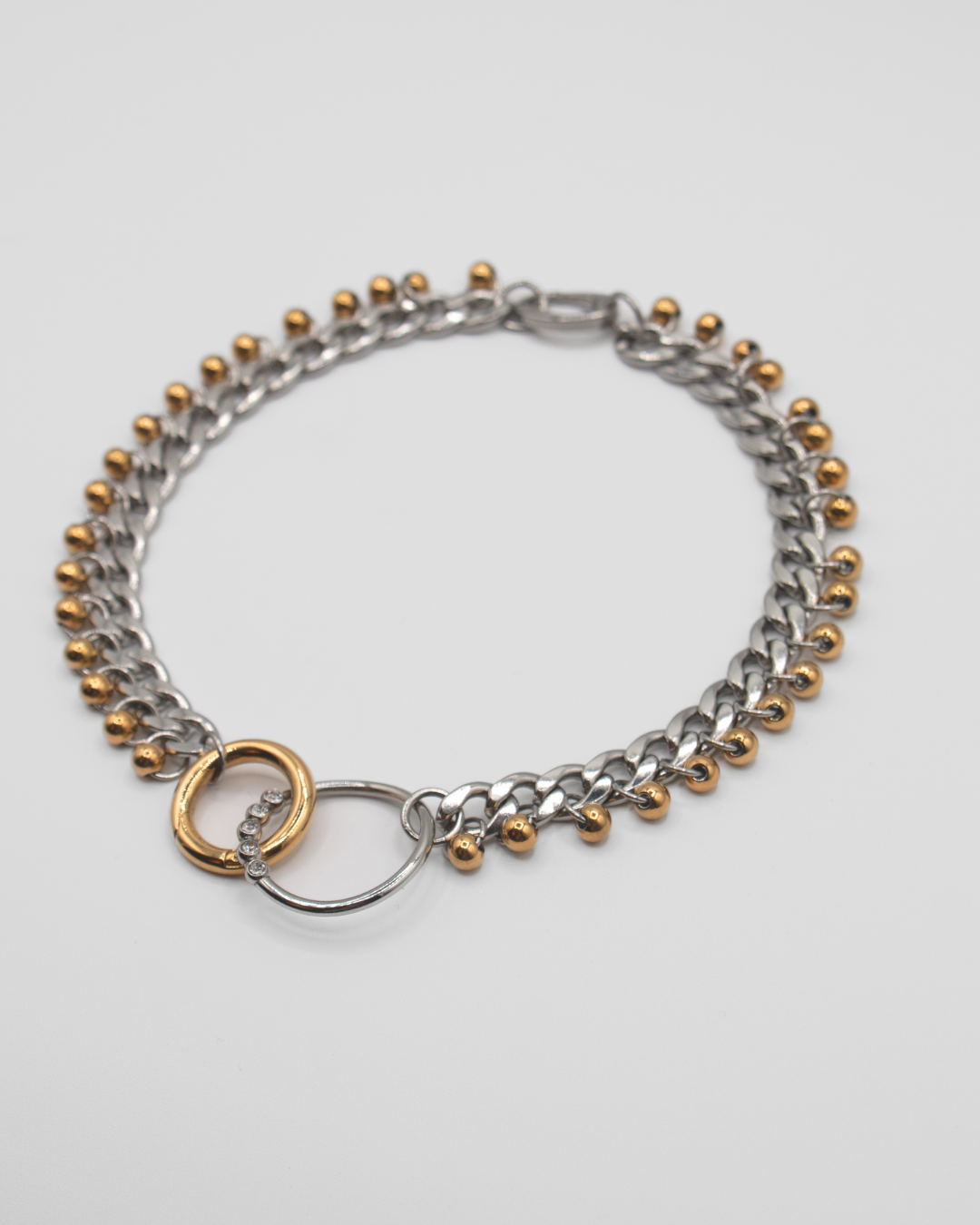 COLLIER TEMPO - DORÉ/ARGENTÉ