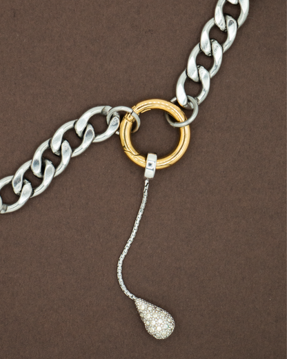 COLLIER HORIZON - DORÉ/ARGENTÉ