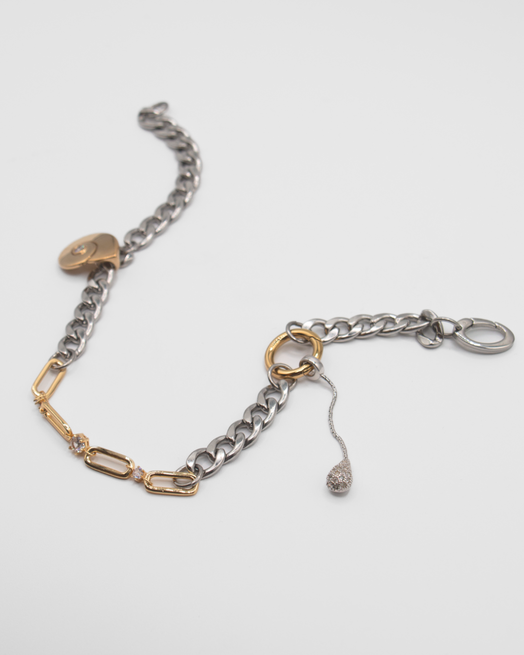 COLLIER HORIZON - DORÉ/ARGENTÉ
