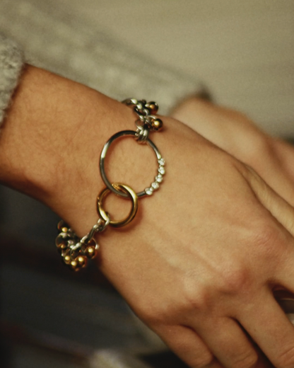 BRACELET TEMPO - DORÉ/ARGENTÉ