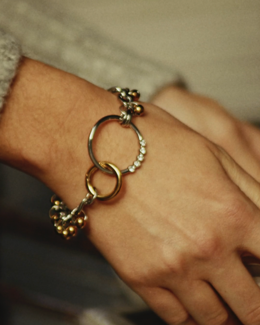 BRACELET TEMPO - DORÉ/ARGENTÉ